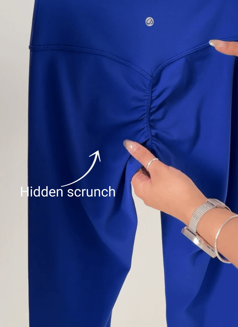 CRZ YOGA Women Butterlift High Rise Scrunch Butt Legging No Front Seam Cascadia Green