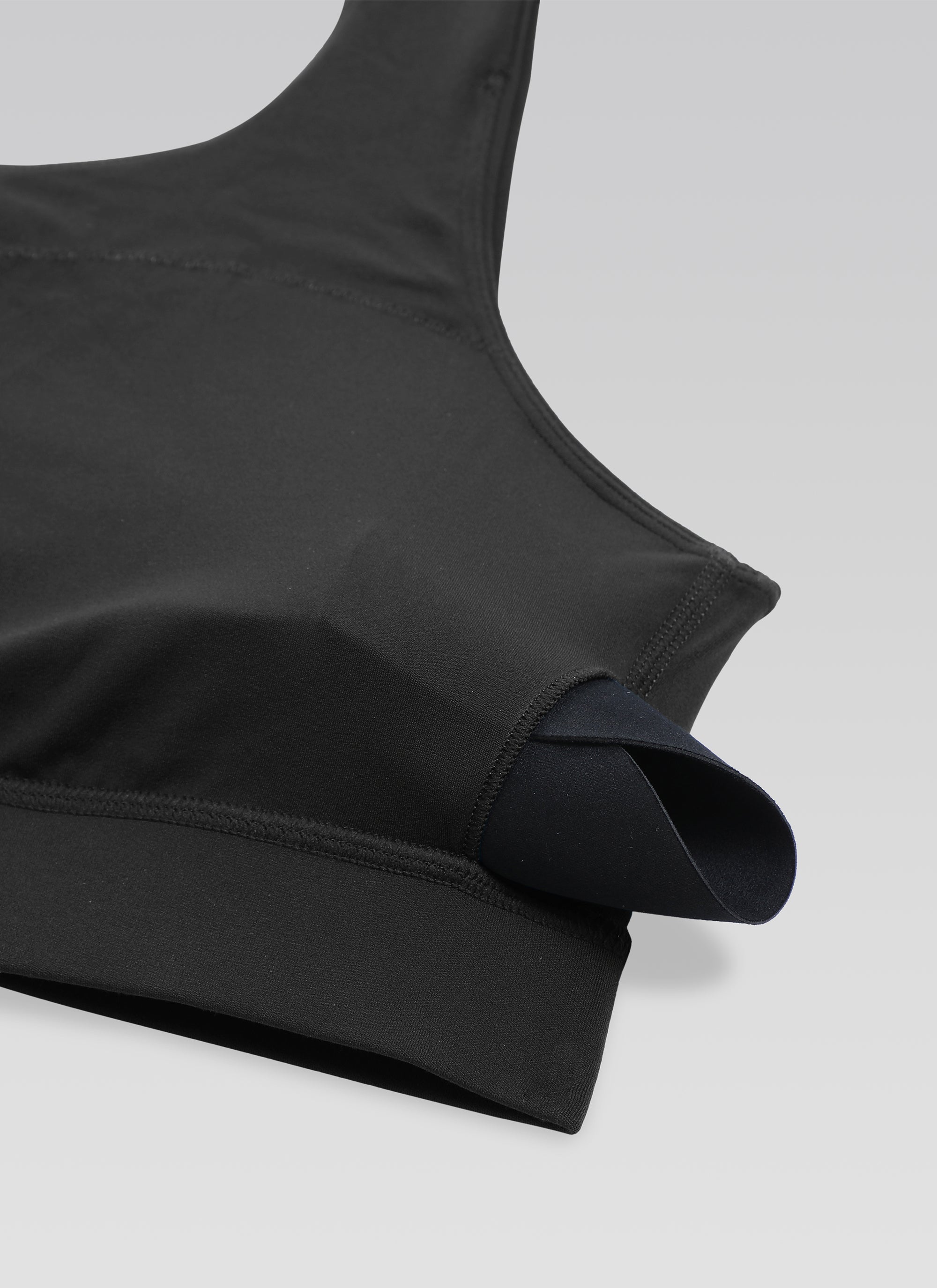 CRZ YOGA Butterluxe Womens One Shoulder Sports Bra Asymmetrical Padded Black