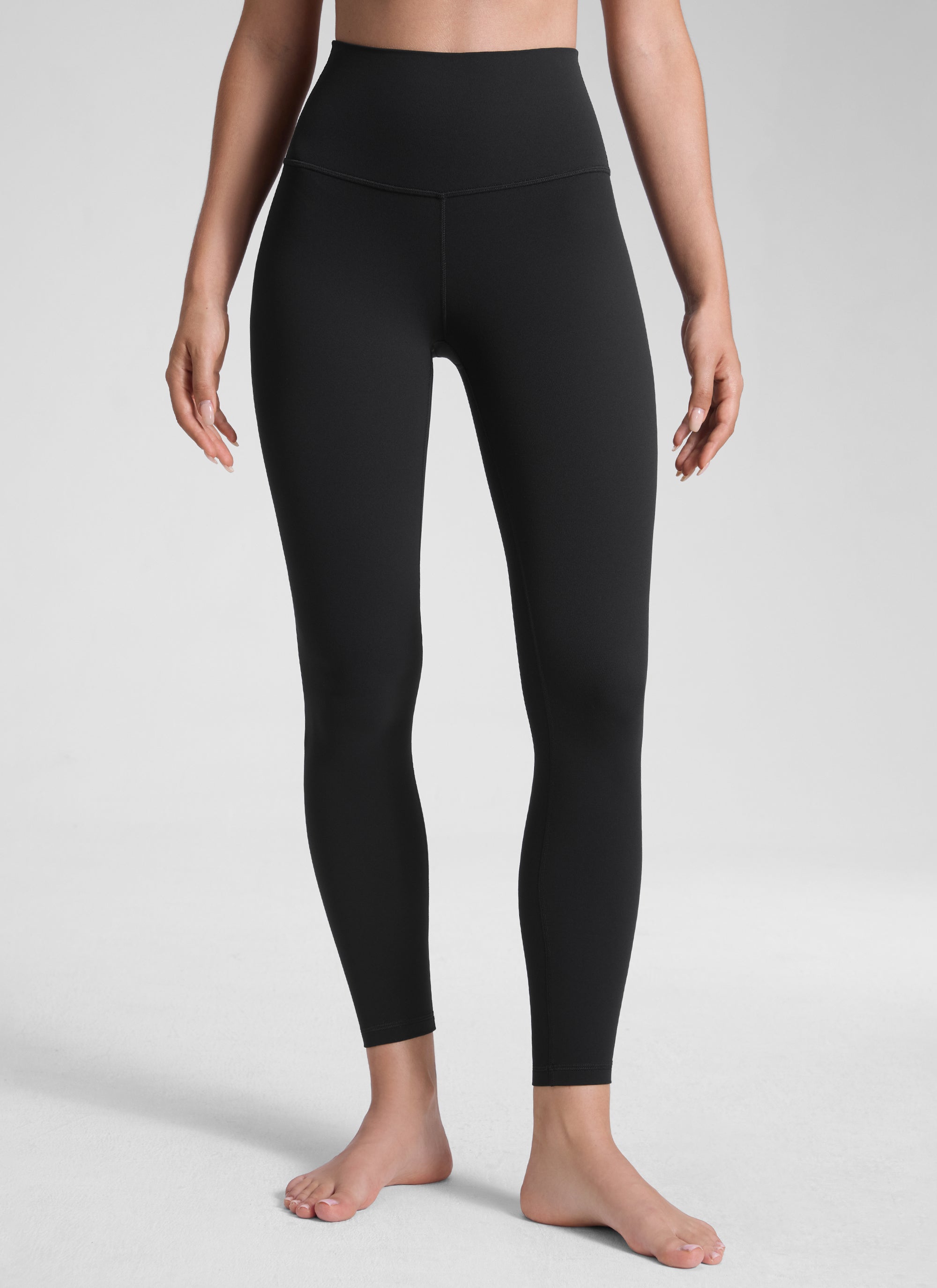 CRZ YOGA Women's Yoga Lounge High Rise Butterluxe Yoga Leggings 25'' Black