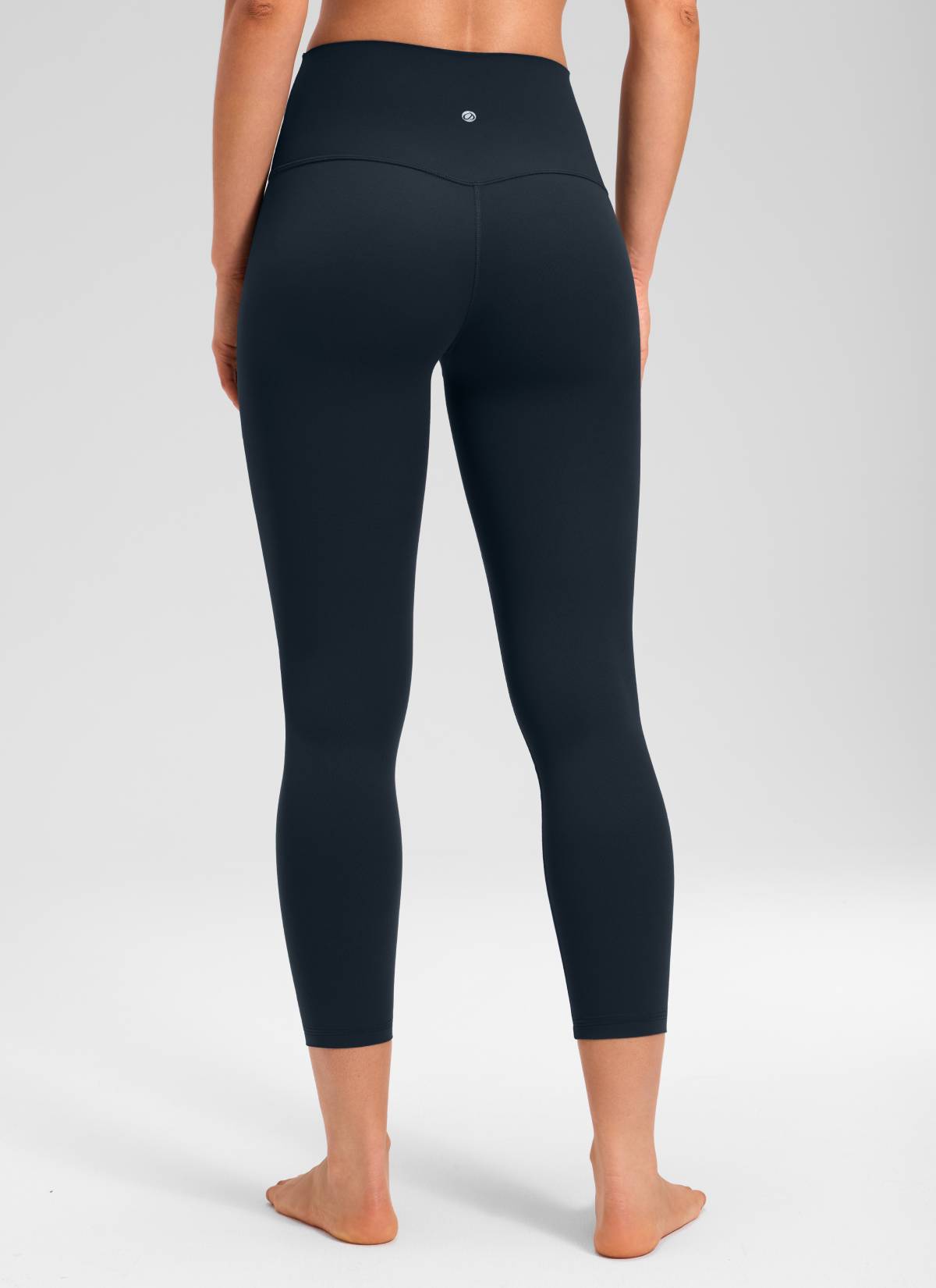 CRZ YOGA Women's Yoga Lounge High Rise Butterluxe Yoga Leggings 23'' True Navy