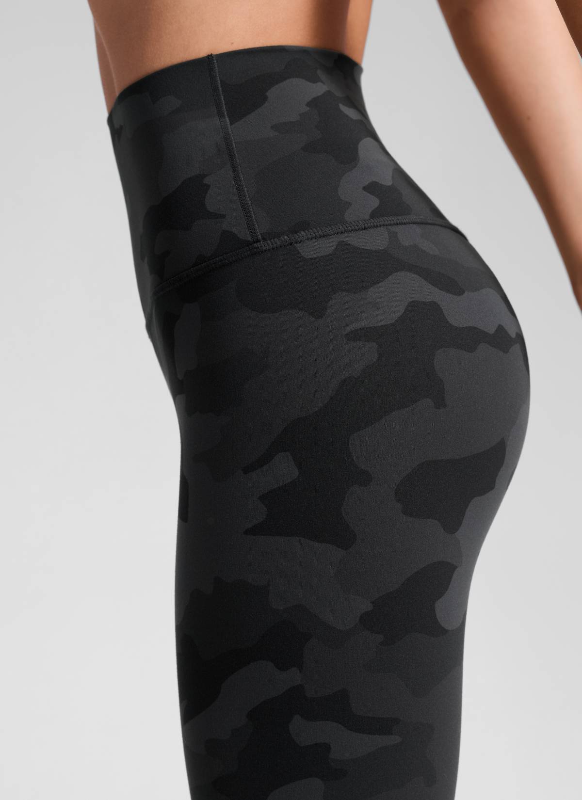 CRZ YOGA Women's Yoga Lounge High Rise Butterluxe Yoga Leggings 28'' Dark Grey Camouflage 2