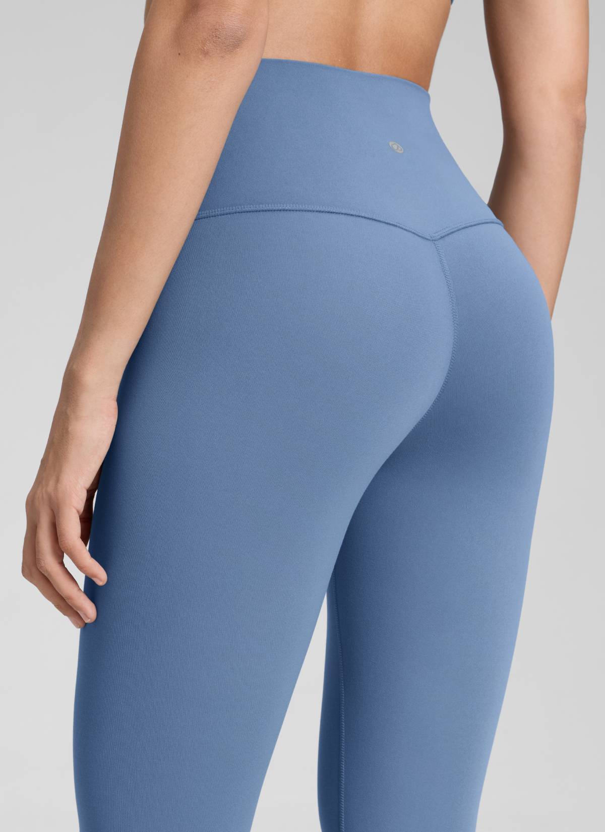 CRZ YOGA Women's Yoga Lounge High Rise Butterluxe Yoga Leggings 28'' Oasis Blue