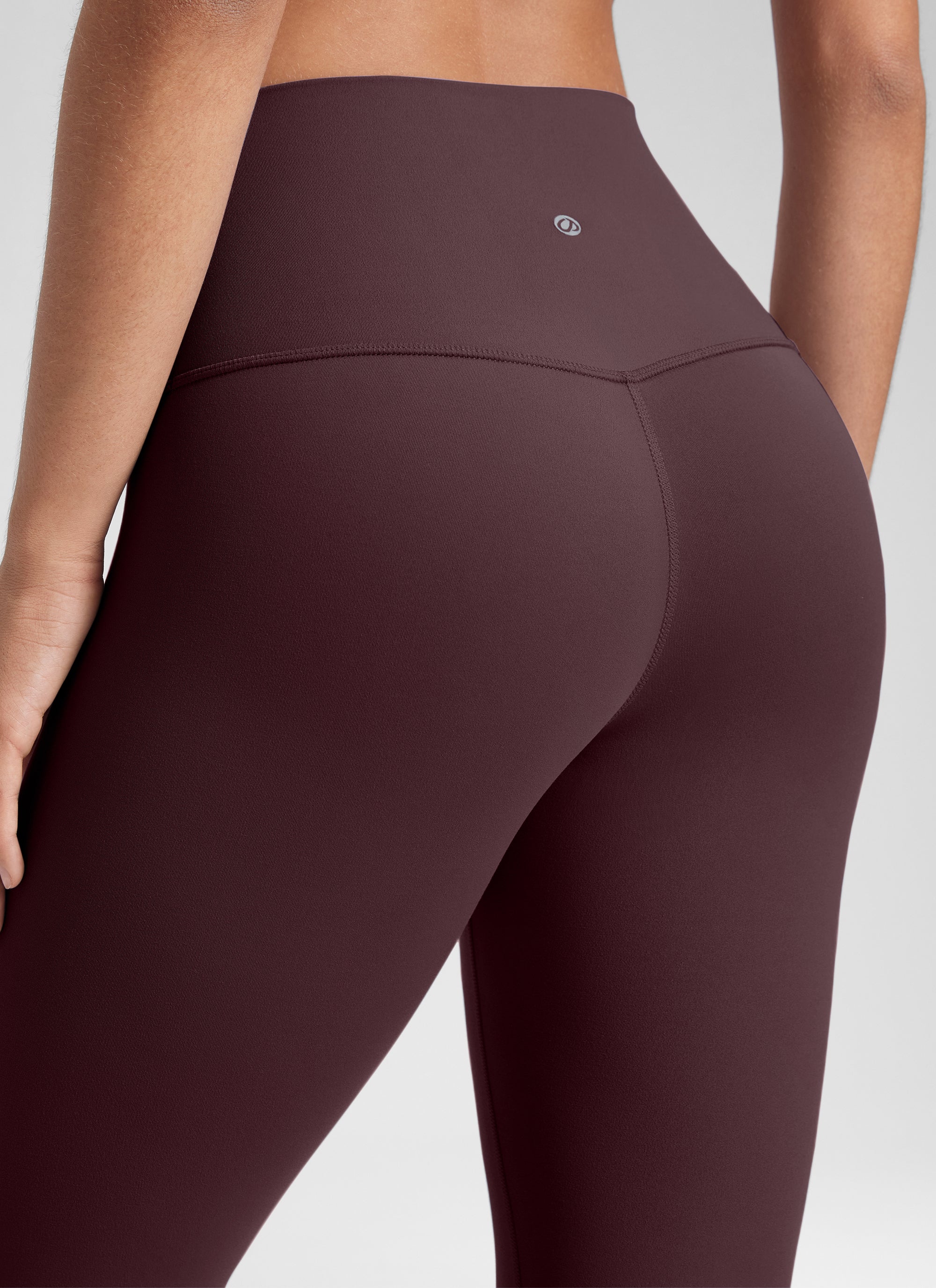 CRZ YOGA Women's Yoga Lounge High Rise Butterluxe Yoga Leggings 28'' Ripe Plum