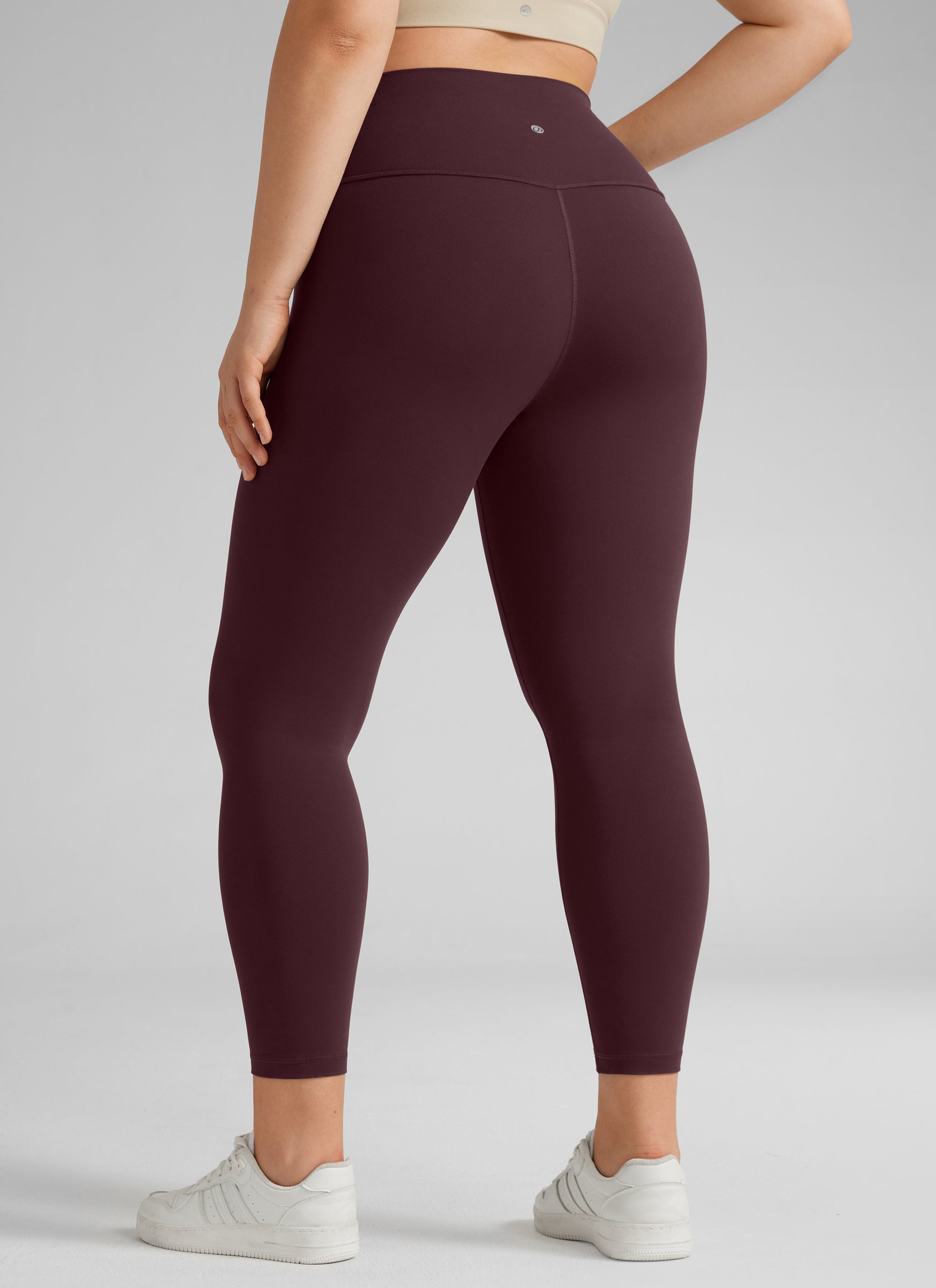 CRZ YOGA – Butterluxe יוגה לנשים במותן גבוהה במידות גדולות Butterluxe , 25 אינץ', צבע "שזיף בשל"