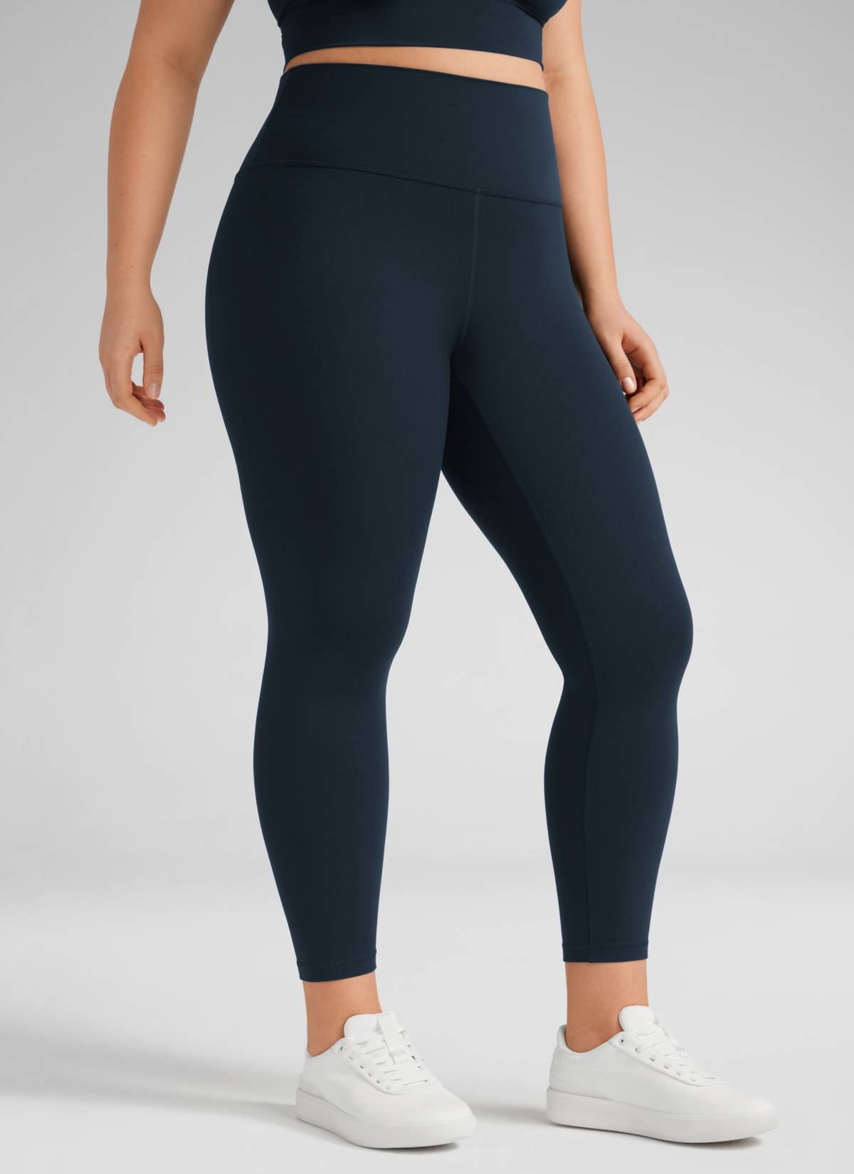 CRZ YOGA – Butterluxe יוגה לנשים במותניים גבוהות במידות גדולות Butterluxe , 25 אינץ', צבע כחול כהה אמיתי