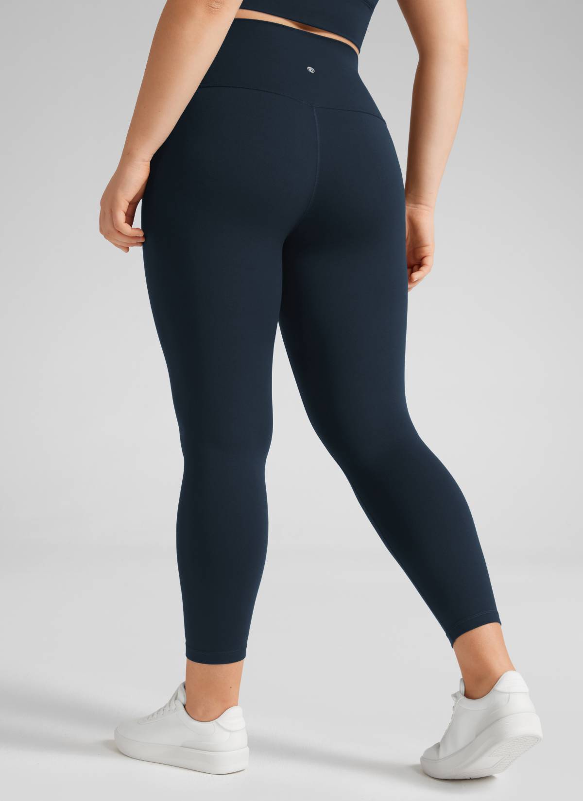 CRZ YOGA – Butterluxe יוגה לנשים במותניים גבוהות במידות גדולות Butterluxe , 25 אינץ', צבע כחול כהה אמיתי