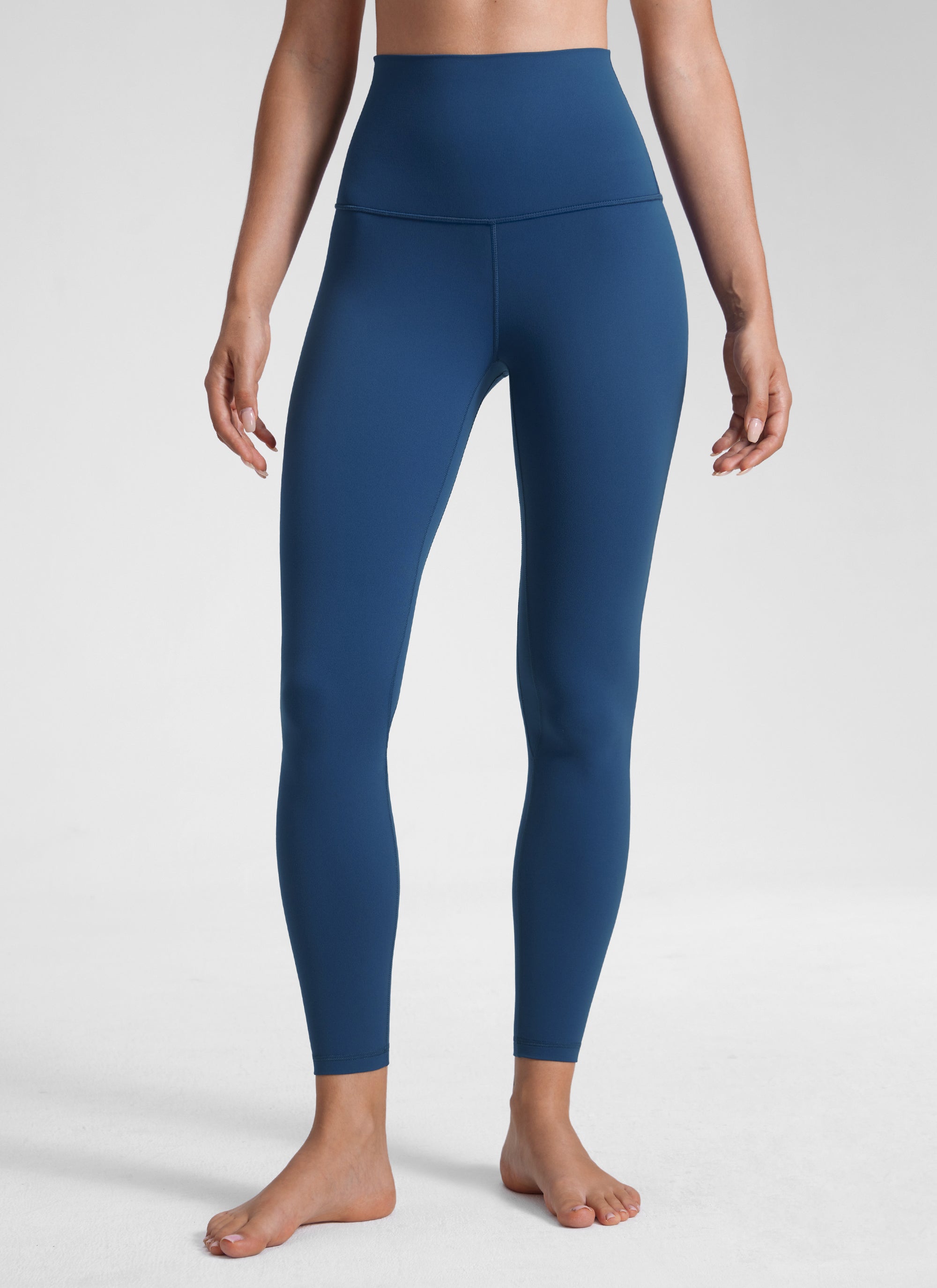 CRZ YOGA Women's Lounge Super High Rise Butterluxe Yoga Leggings 25'' French Navy