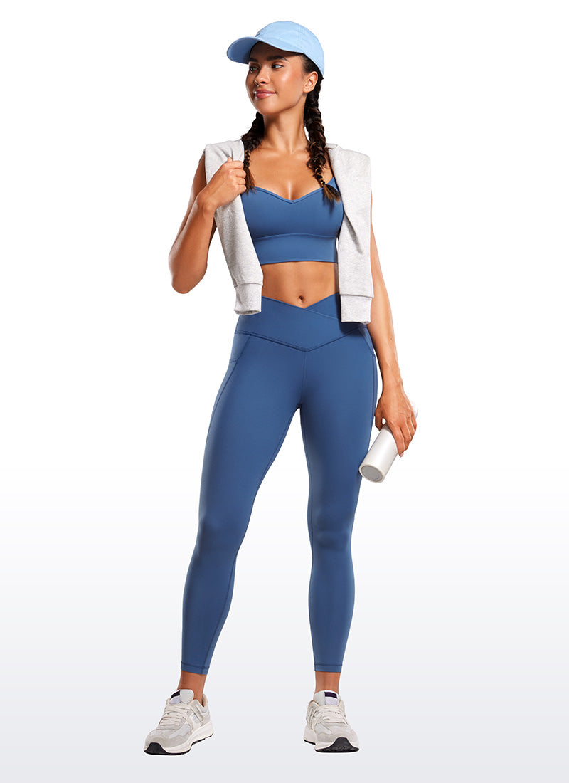 CRZ YOGA Butterluxe – טייץ Butterluxe עם מותן צולבת וכיסים 25