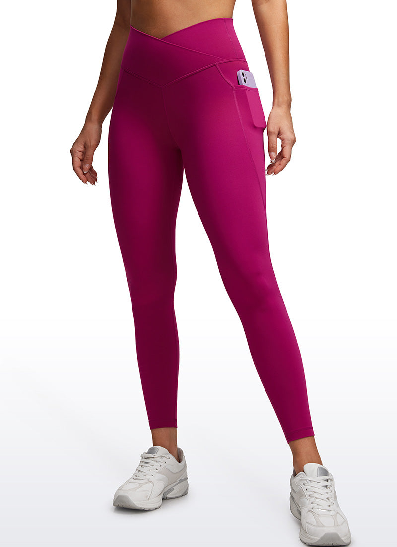 CRZ YOGA Butterluxe – טייץ Butterluxe עם מותן צולבת וכיסים 25