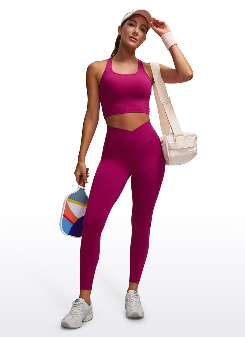 CRZ YOGA Butterluxe – טייץ Butterluxe עם מותן צולבת וכיסים 25