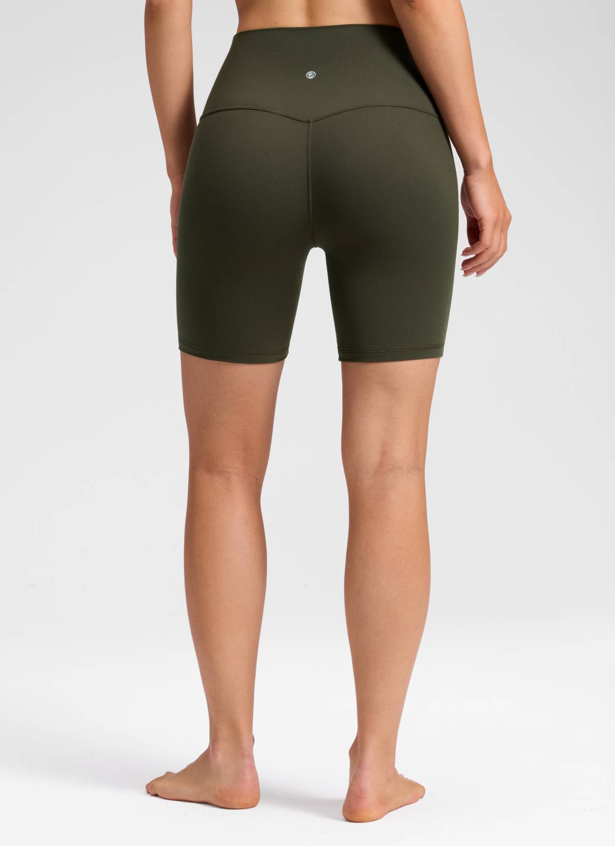 CRZ YOGA Women's Butterluxe Yoga High Rise No Front Seam Short 6