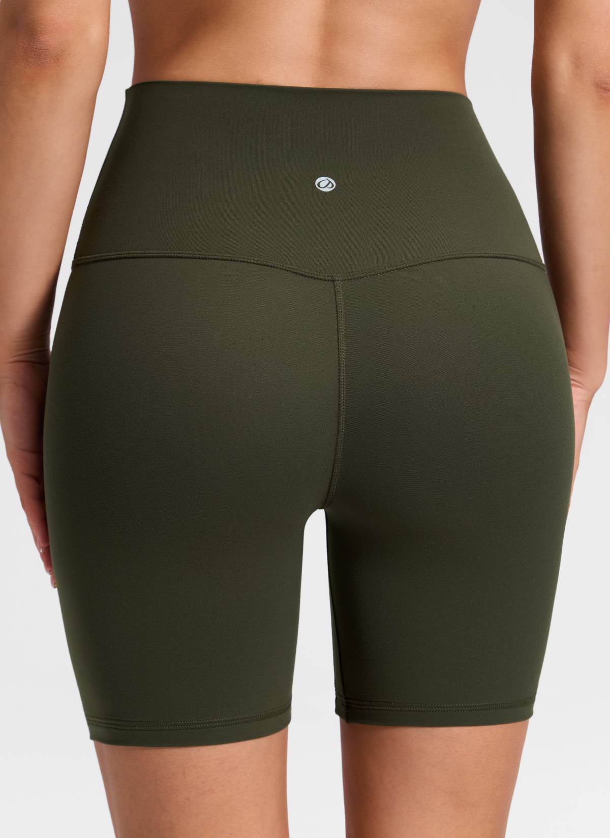 CRZ YOGA Women's Butterluxe Yoga High Rise No Front Seam Short 6