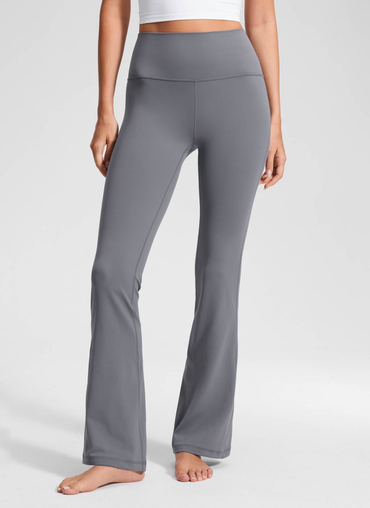 CRZ YOGA Women's Butterluxe High Waist Flare Leg Bootcut Leggings 32