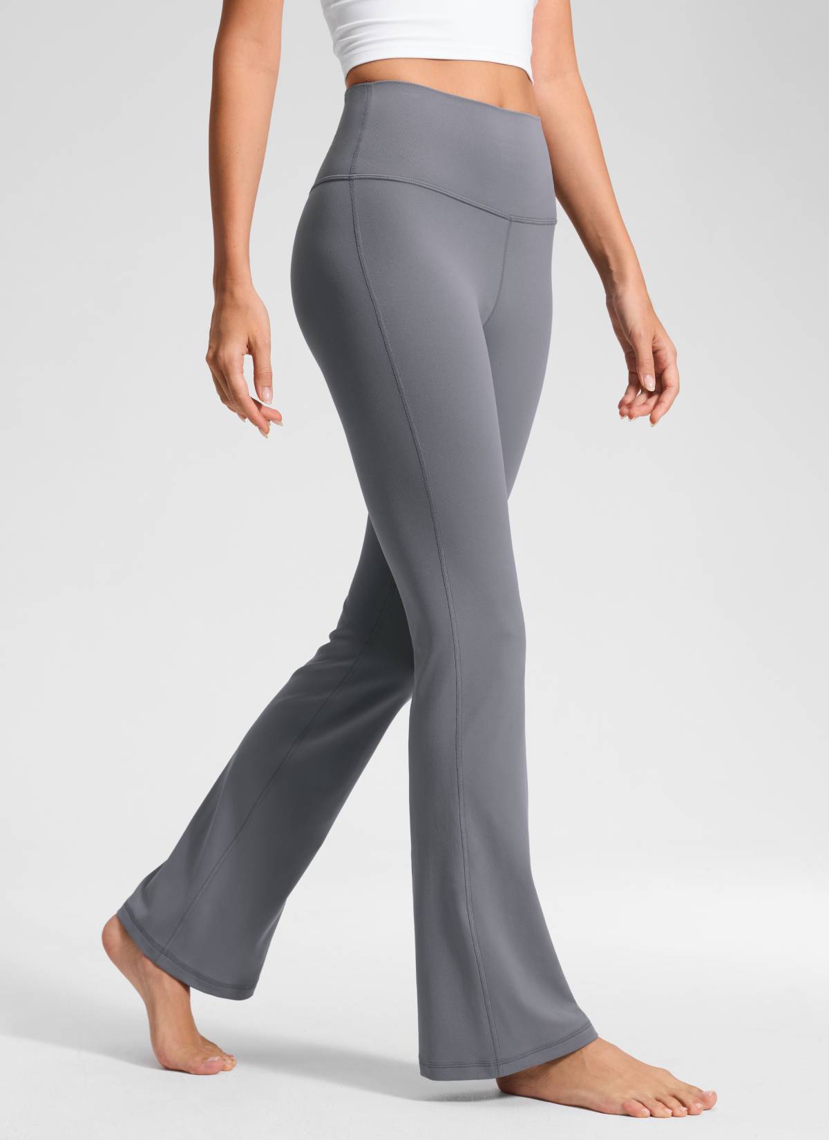 Butterluxe High Waist Flare Wide Leg Bootcut Pockets Leggings 31
