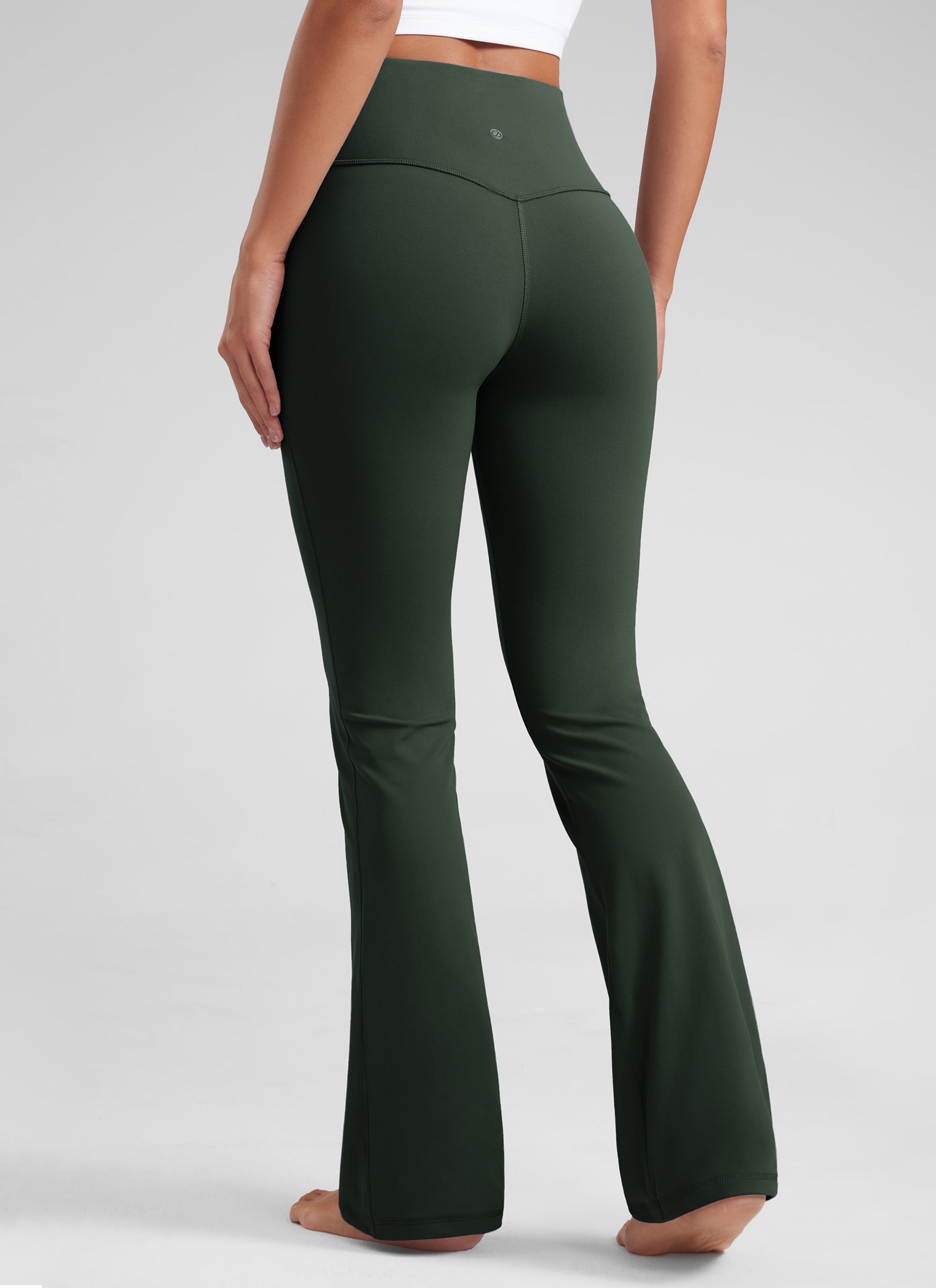 Butterluxe High Waist Flare Wide Leg Bootcut Pockets Leggings 31