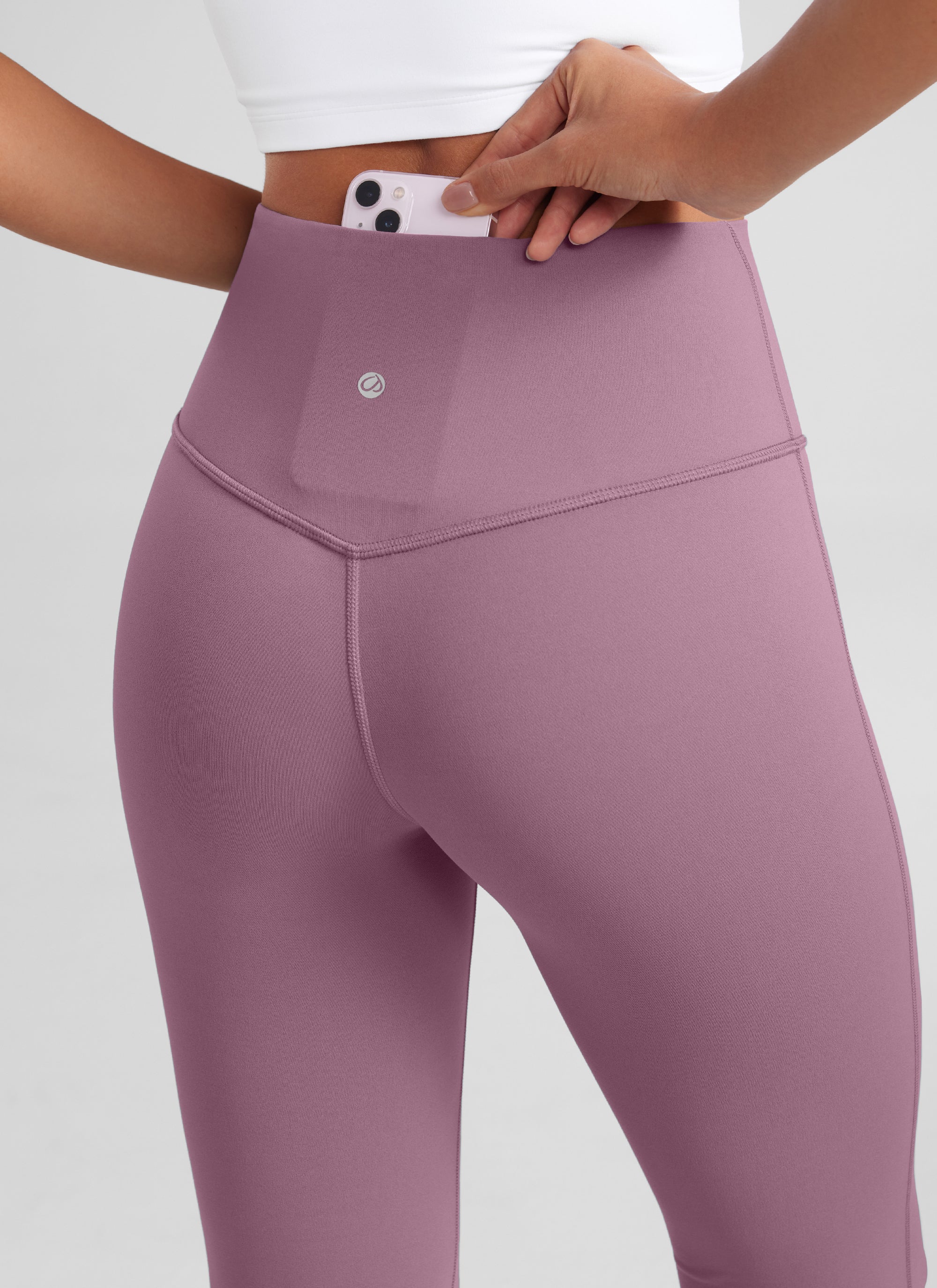 CRZ YOGA – טייץ יוגה לנשים עם מותן גבוהה, Butterluxe וכיסים, מידה 29