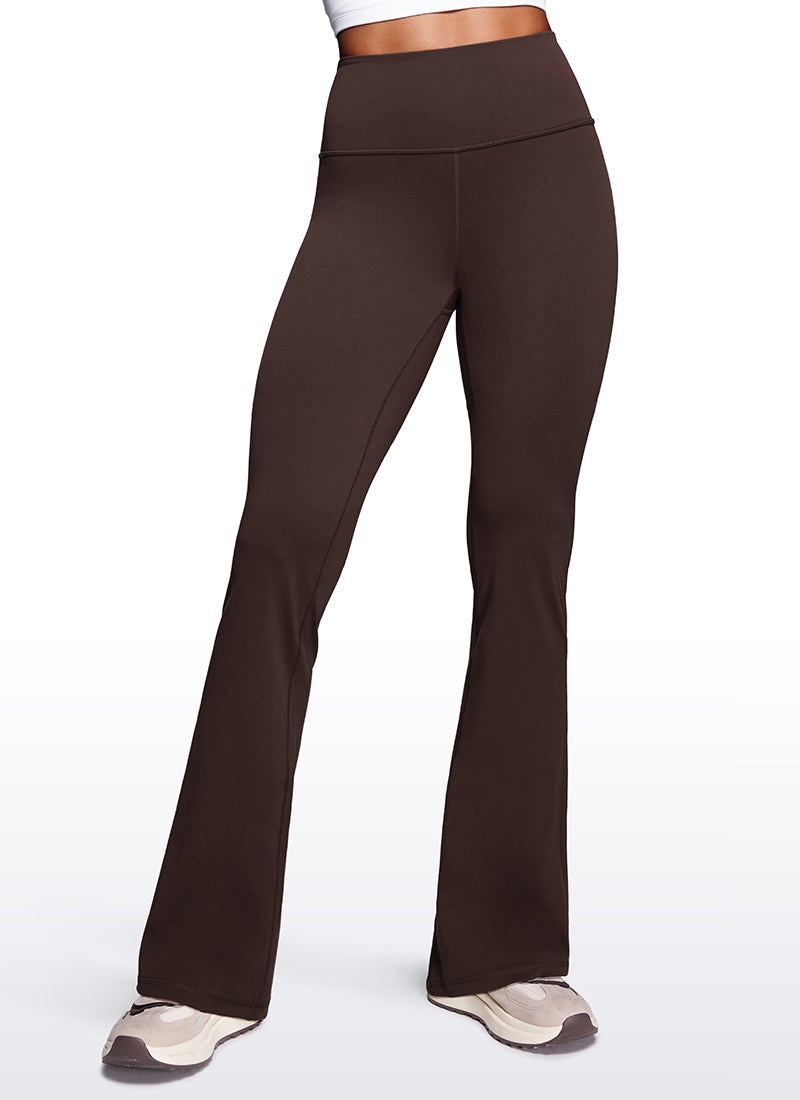 Butterluxe High Waist Flare Wide Leg Bootcut Pockets Leggings 33