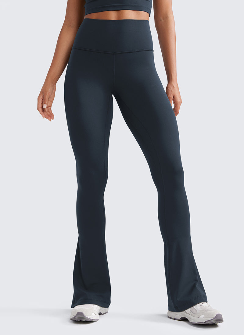 CRZ YOGA Women  Butterluxe High Waist Pockets Mini Flared Leggings 33