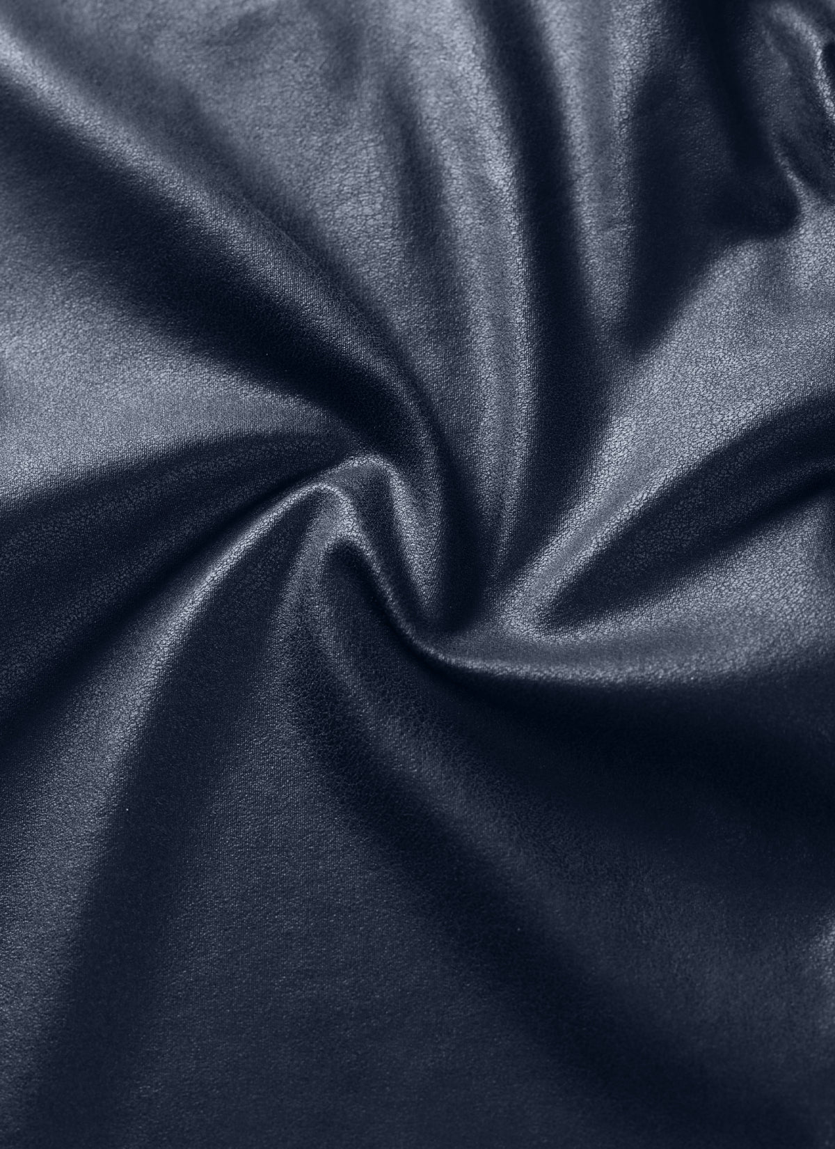 CRZ YOGA Women Butterluxe Matte Faux Leather No Front Seam Leggings 28'' Real Navy Foil Pattern